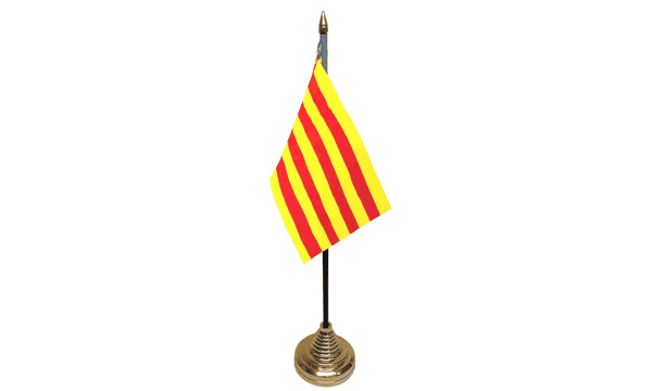 Valencia Table Flags